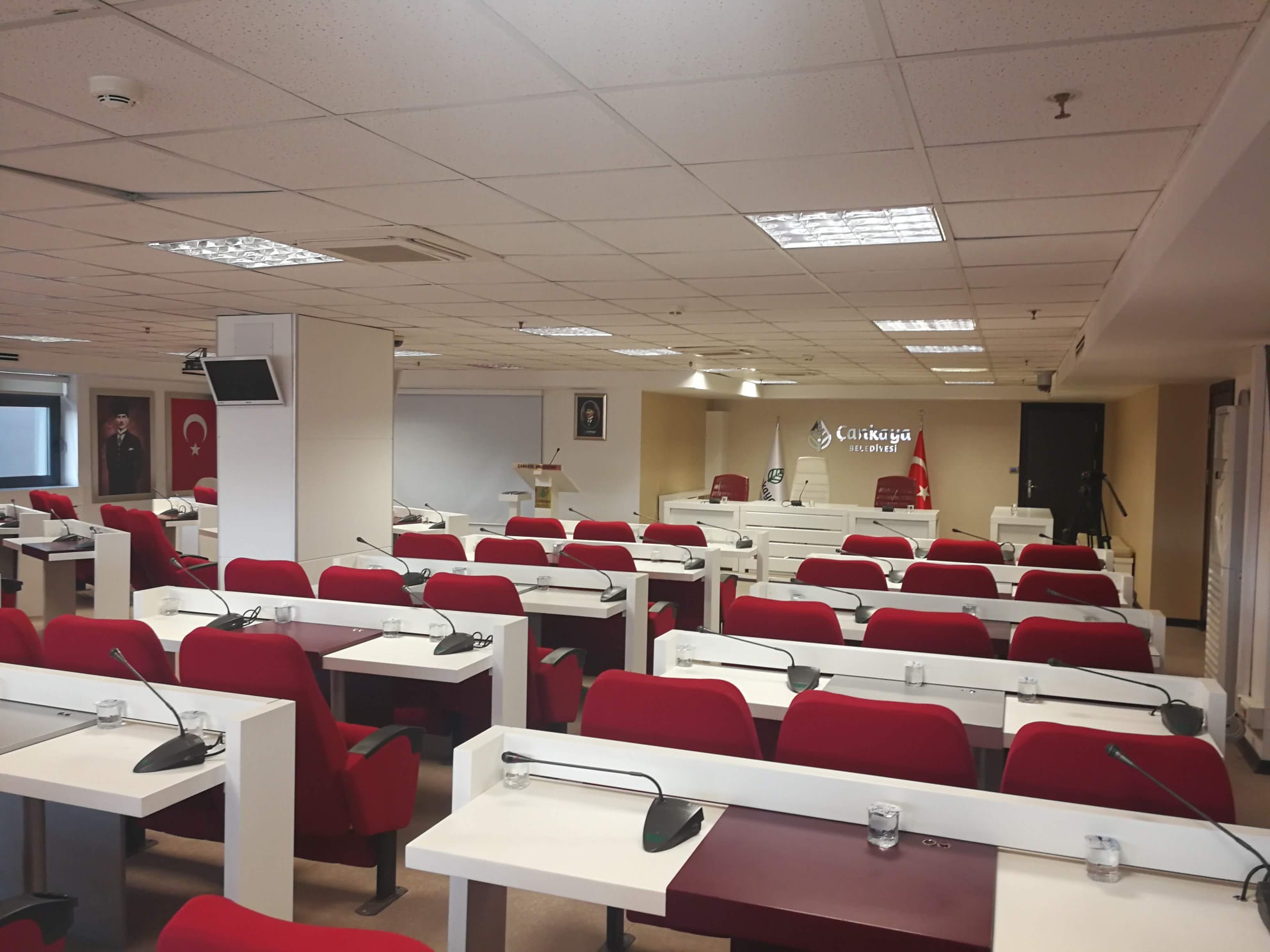 Ankara Çankaya Belediyesi Meclis Salonu Yenilenmesi İşi